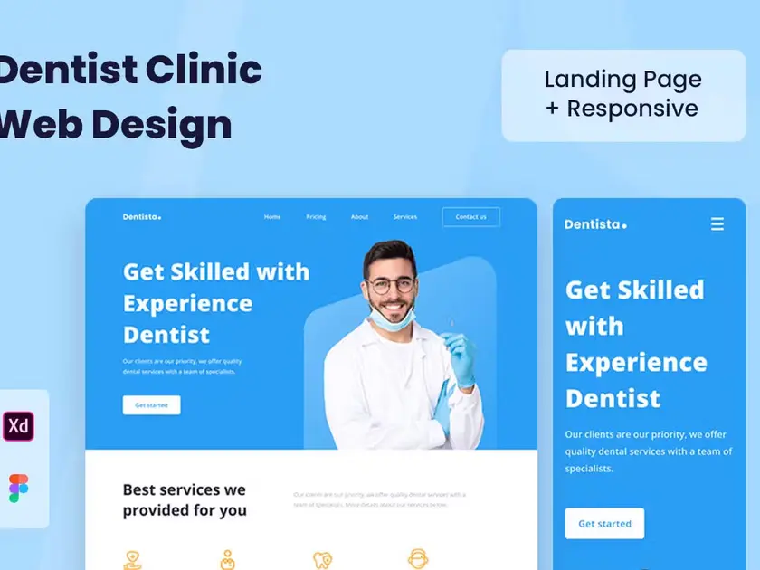 Dental clinic website design