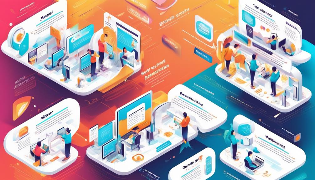 optimizing website performance through a b testing