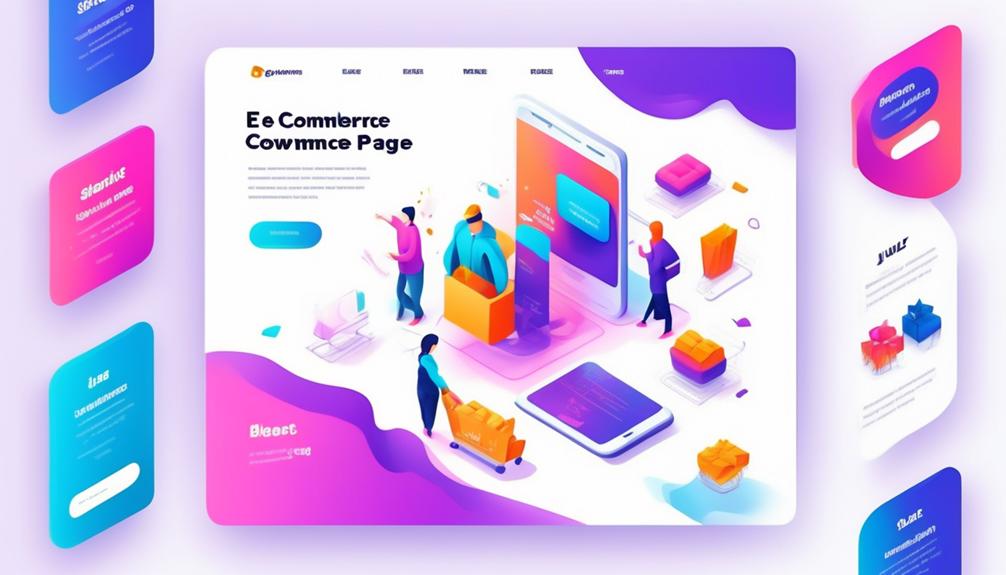 top e commerce landing page templates