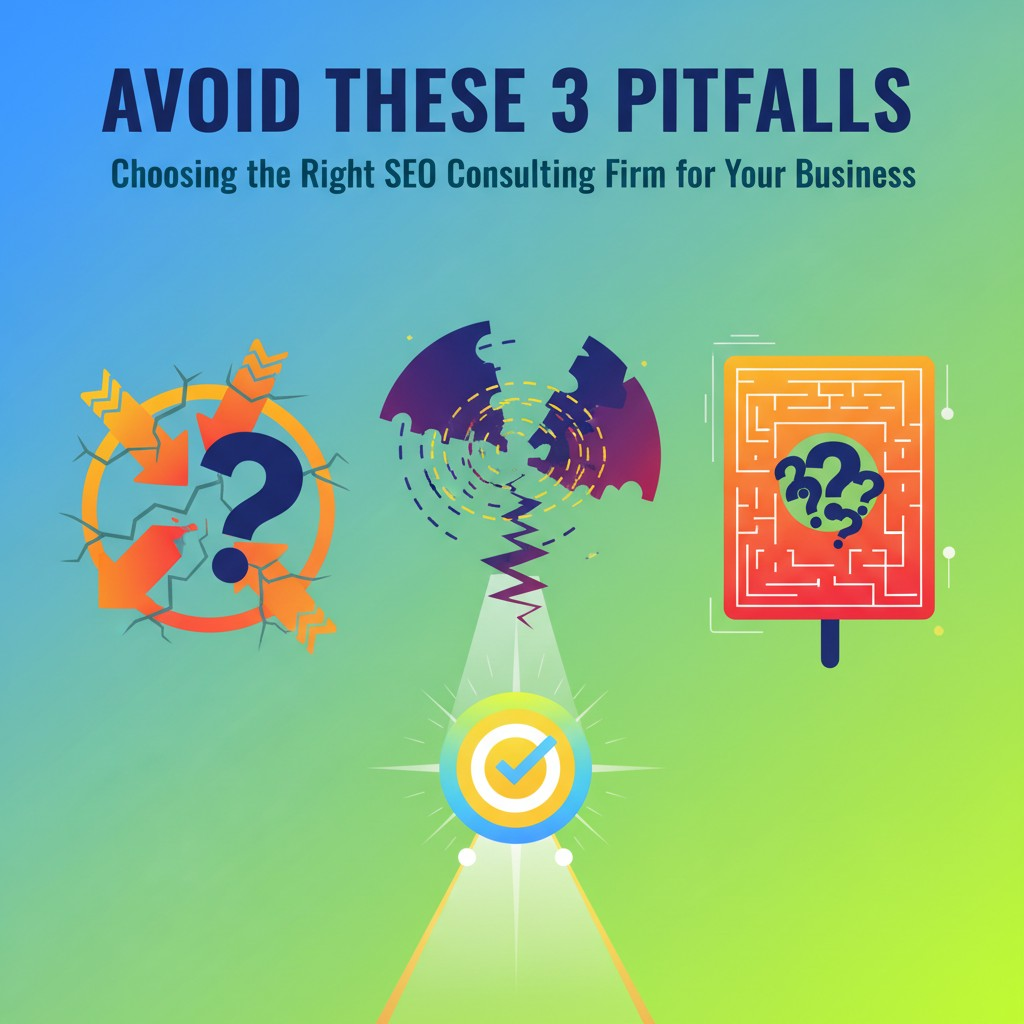 Avoid These 3 Pitfalls: Choosing the Right SEO Consulting Firm for Your Business