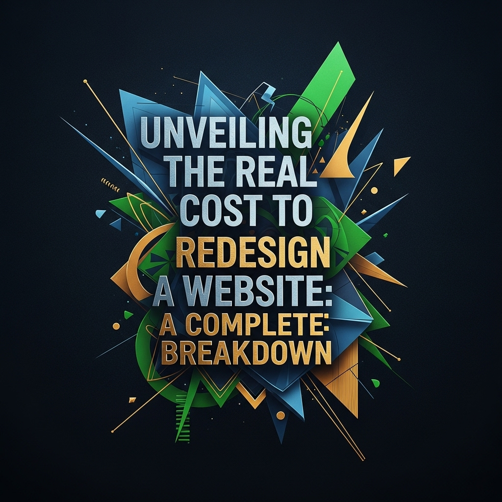 cost to redesign a website