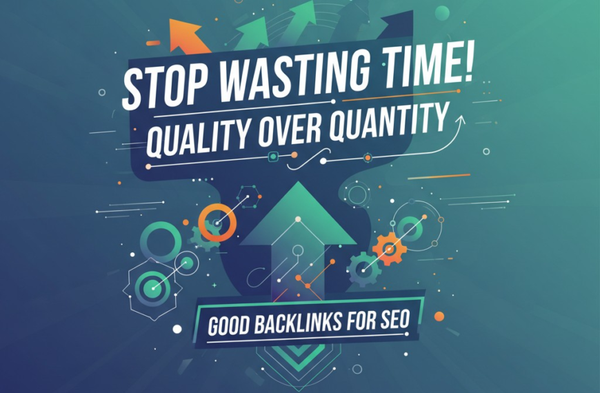 Stop Wasting Time! Why Quality Over Quantity is Key for Good Backlinks for SEO